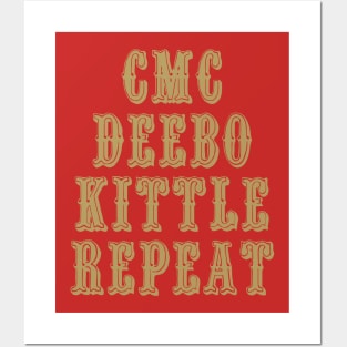 CMC Deebo Kittle Repeat Posters and Art